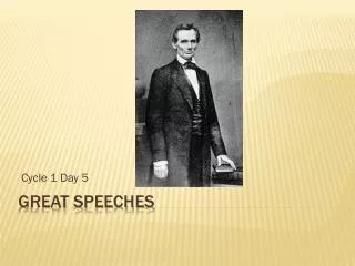 Great Speeches