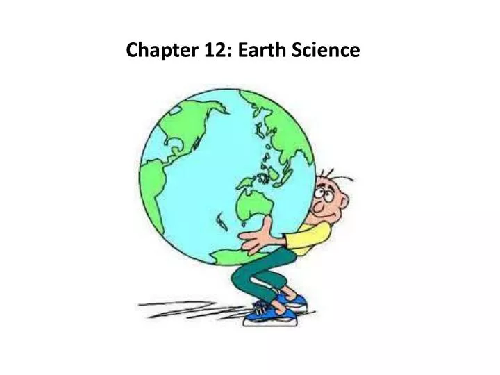 chapter 12 earth science