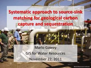 Systematic approach to source-sink matching for geological carbon capture and sequestration