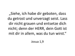 josua 1 9