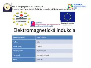 Elektromagnetická indukcia