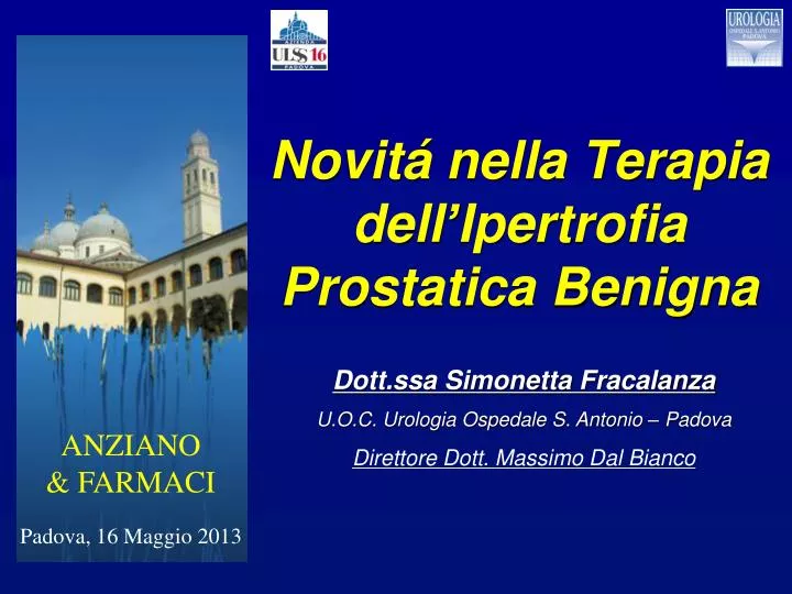 novit nella terapia dell ipertrofia prostatica benigna