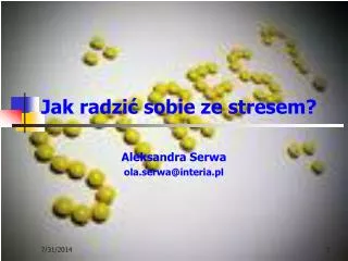 jak radzi sobie ze stresem