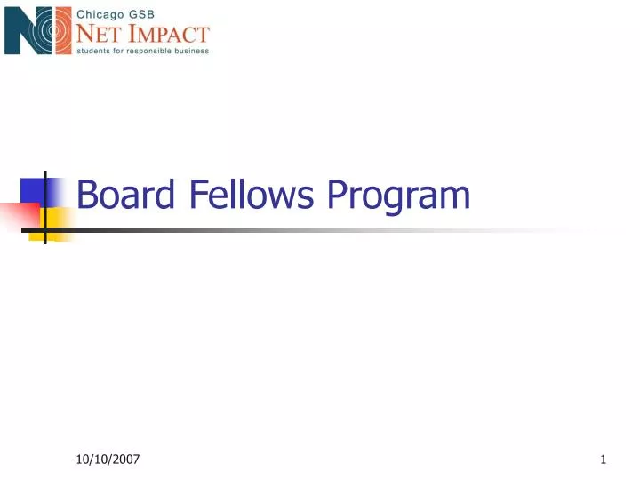 board fellows program