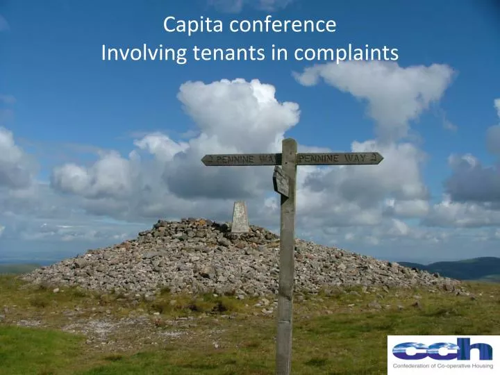 capita conference involving tenants in complaints