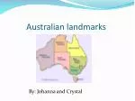 Australian landmarks - slide 1