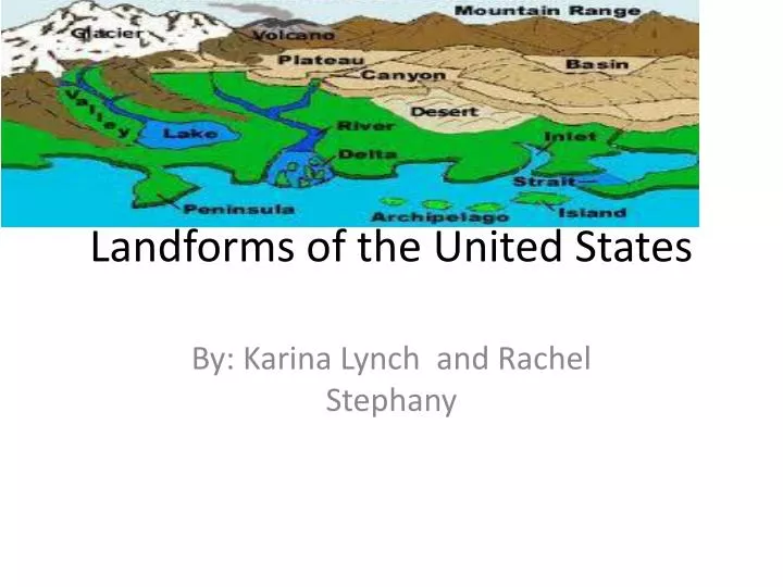 landforms of the united states