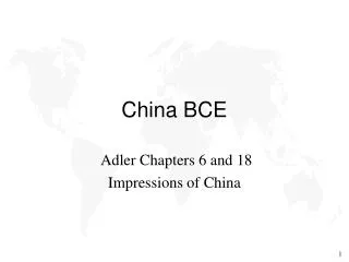 China BCE