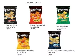 Krunchers Original 41200 09898 5 098980