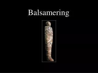 Balsamering