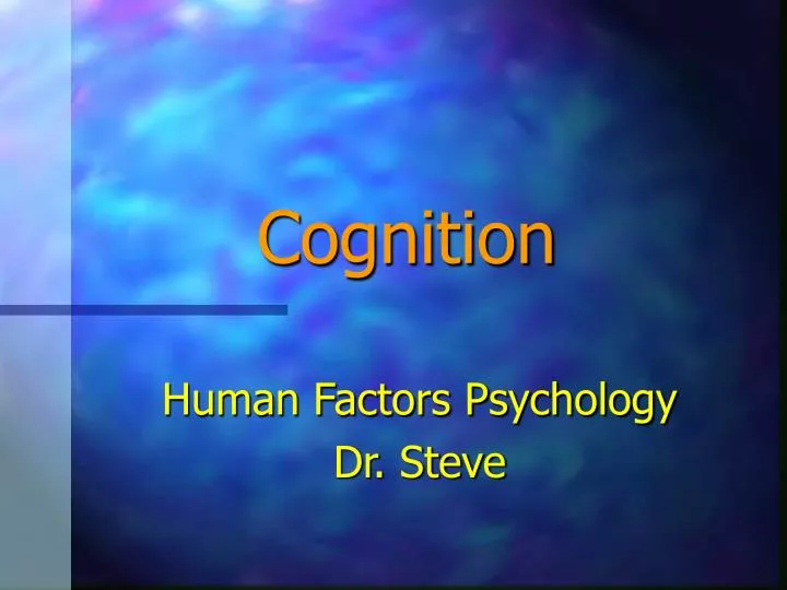 cognition