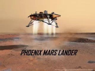 PHOENIX MARS LANDER