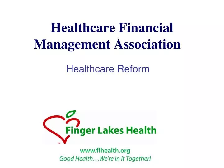 healthcare financial management association