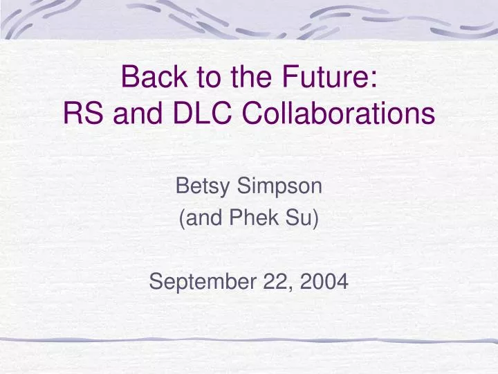 back to the future rs and dlc collaborations