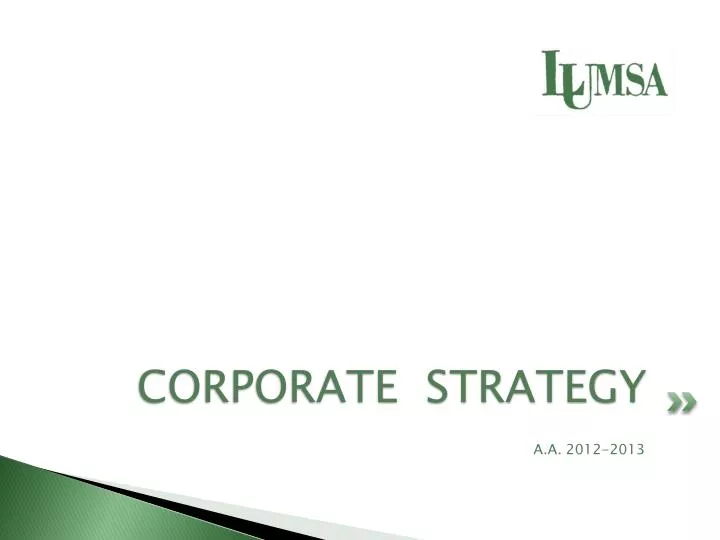 corporate strategy
