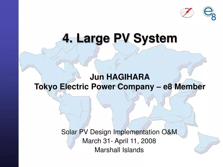 4 large pv system jun hagihara tokyo electric power company e8 member