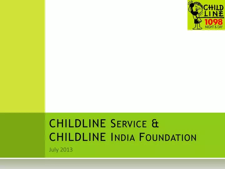childline service childline india foundation