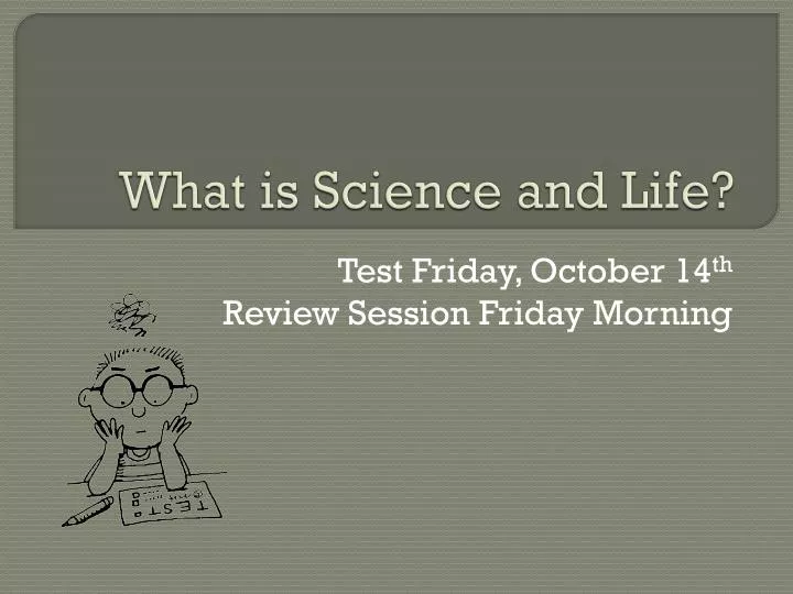 what is science and life