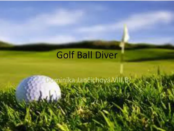 golf ball diver