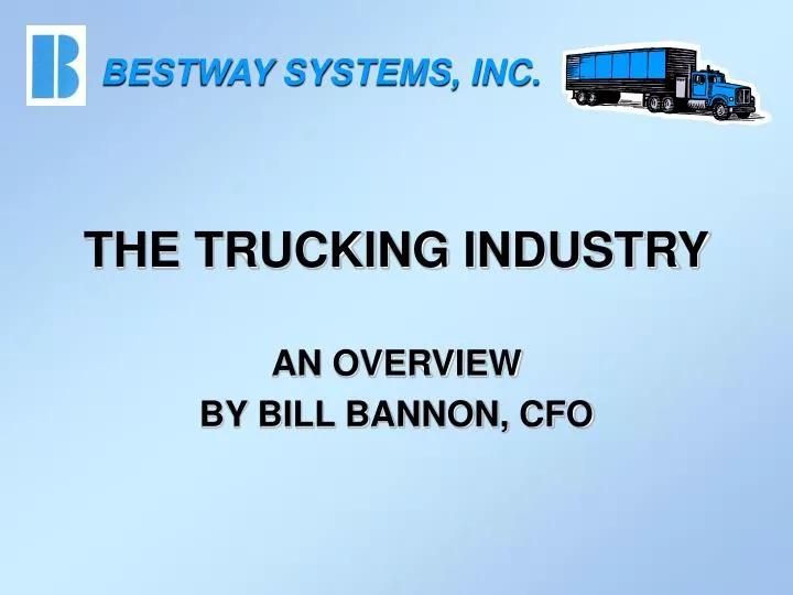 the trucking industry
