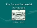 PPT - The Second Industrial Revolution PowerPoint Presentation, free ...