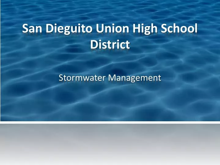 san dieguito union high school district