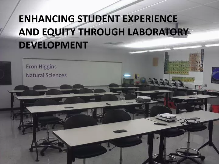 enhancing student experience and equity through laboratory development