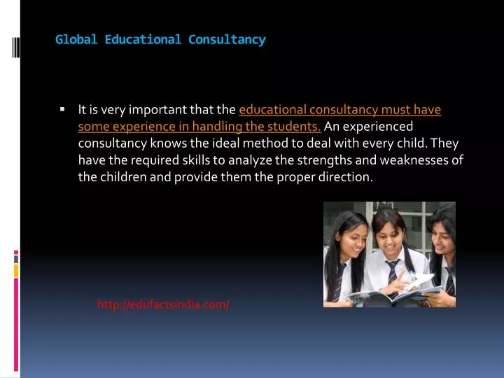 global educational consultancy