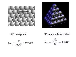 2D hexagonal