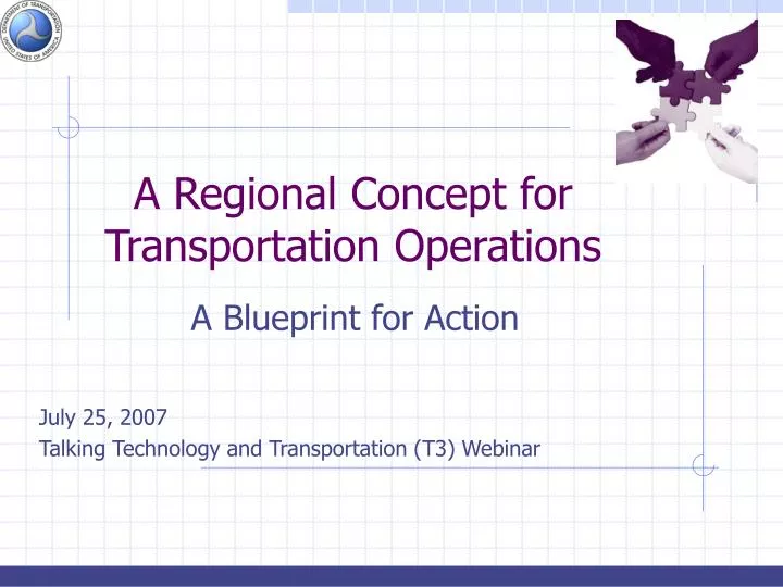 a regional concept for transportation operations
