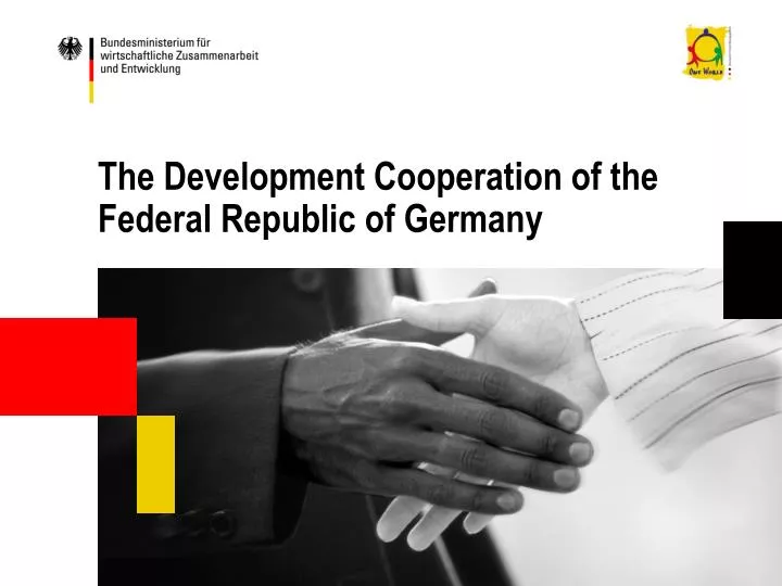the development cooperation of the federal republic of germany