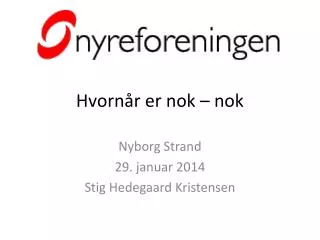 hvorn r er nok nok