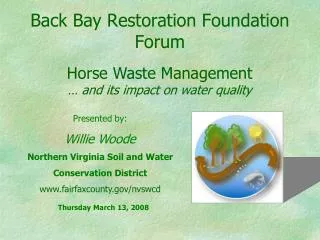 Back Bay Restoration Foundation Forum