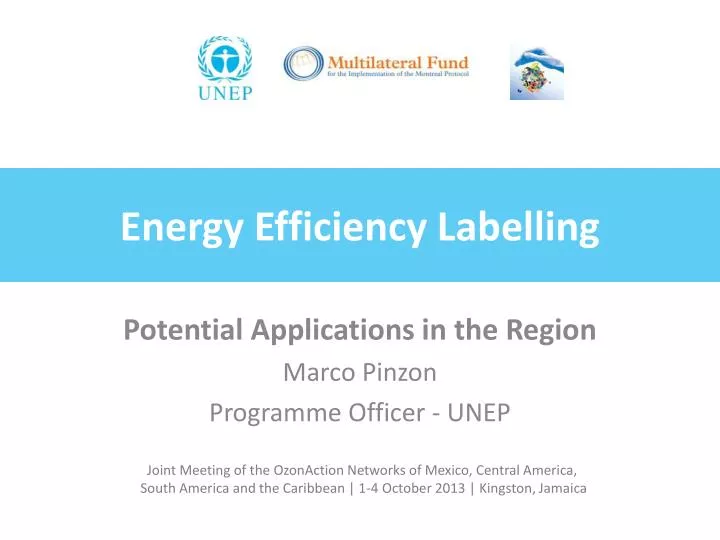 energy efficiency labelling