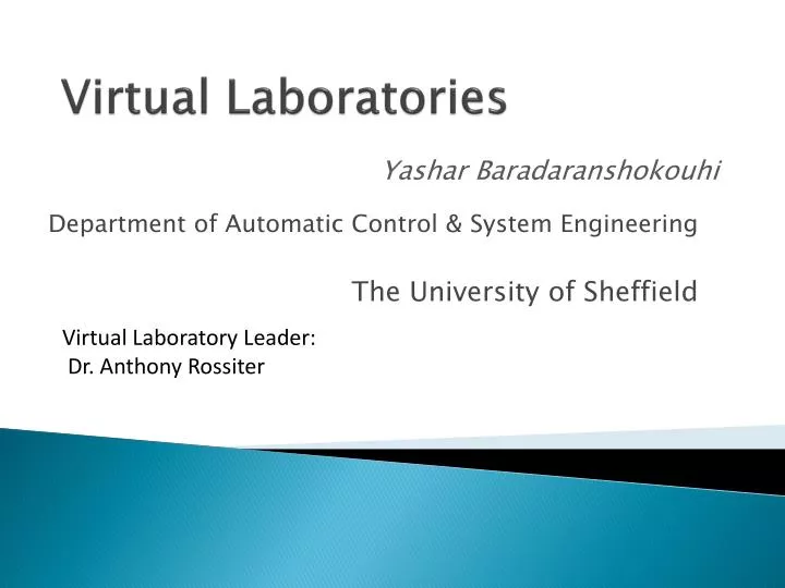 virtual laboratories