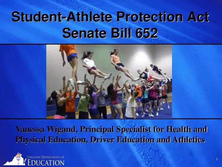 student athlete protection act senate bill 652