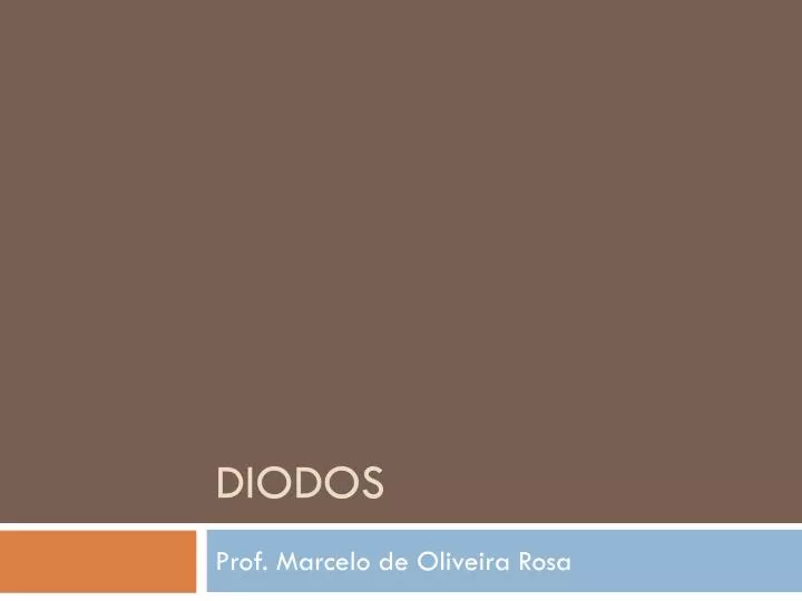 diodos