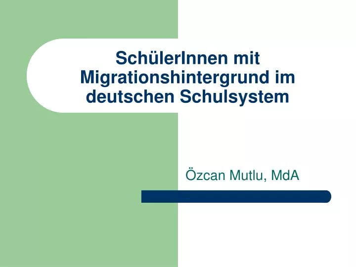 sch lerinnen mit migrationshintergrund im deutschen schulsystem