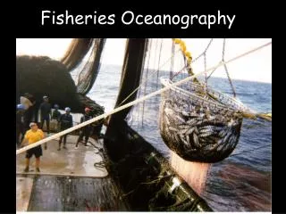 Fisheries Oceanography