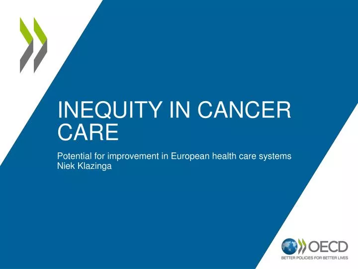 inequity in cancer care