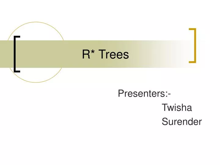 r trees