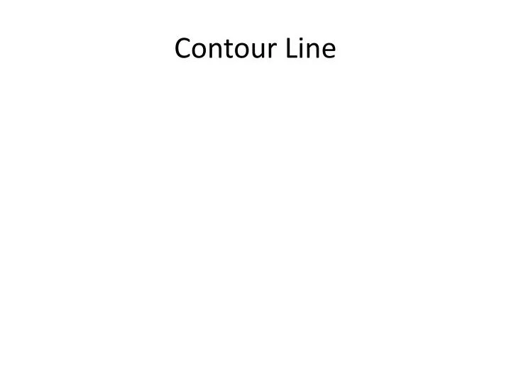 contour line