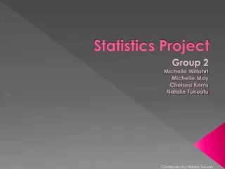 Statistics Project