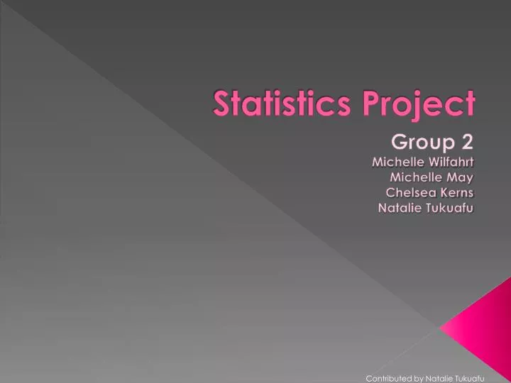 statistics project