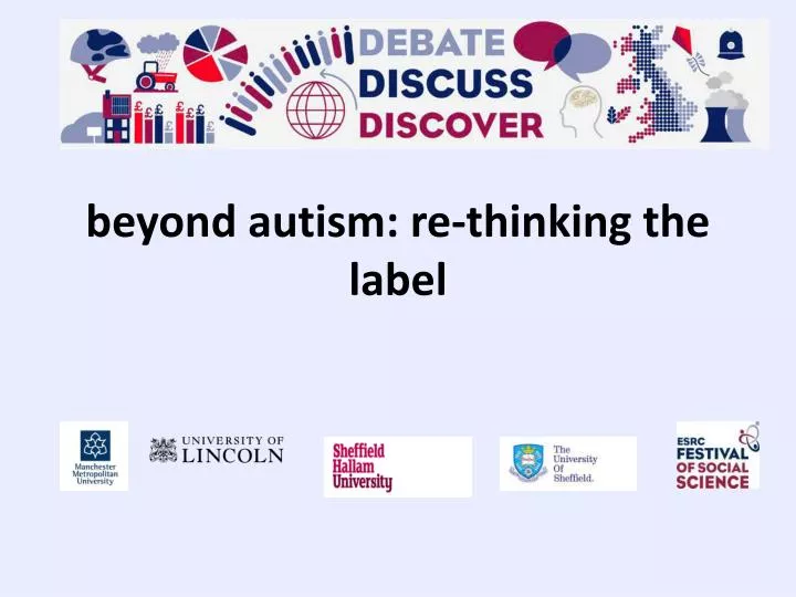 beyond autism re thinking the label