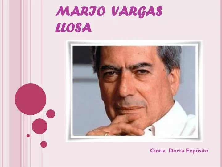 mario vargas llosa