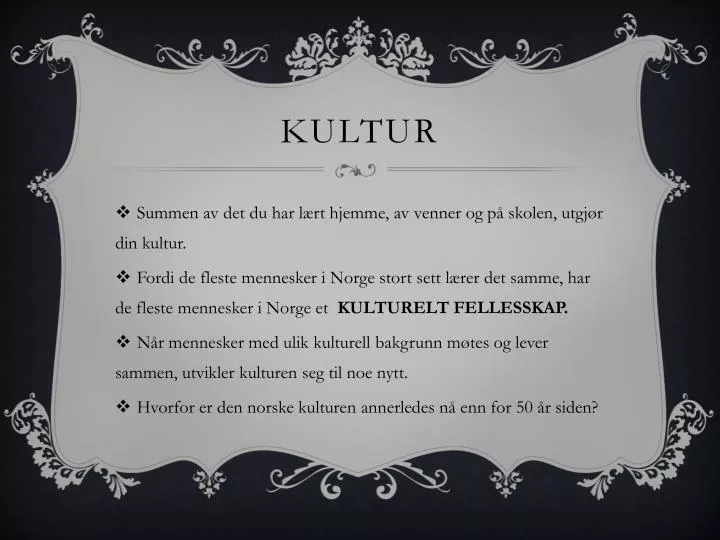 kultur