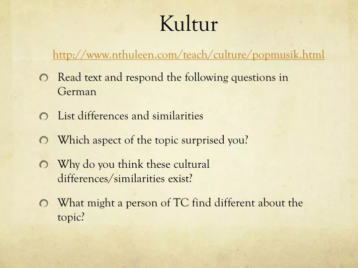 kultur http www nthuleen com teach culture popmusik html