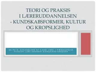 PPT - Endringsledelse I Teori Og Praksis PowerPoint Presentation, Free ...