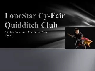 LoneStar Cy-Fair Quidditch Club